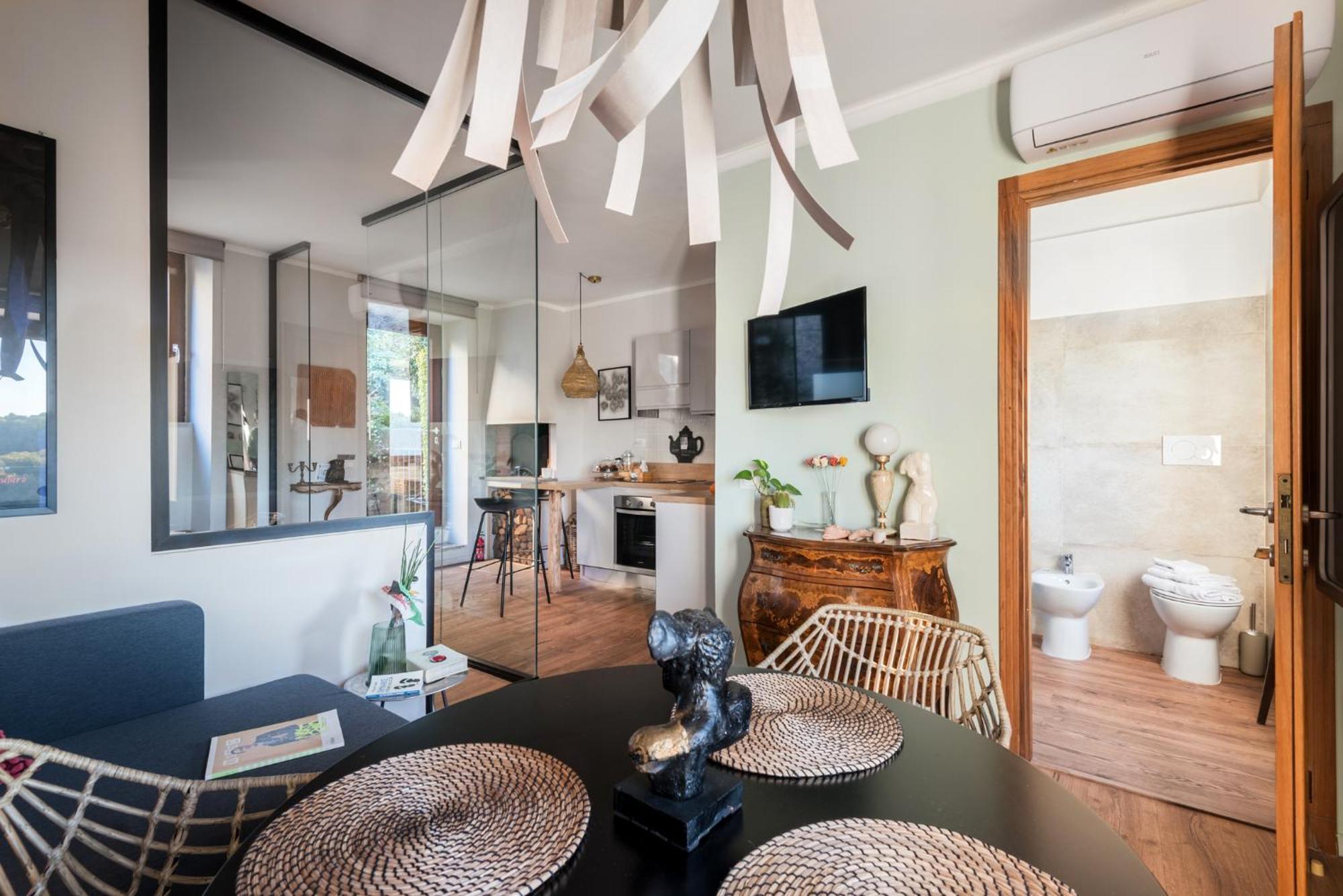 Soprabosco Calcata Art & Design Apartment Bagian luar foto